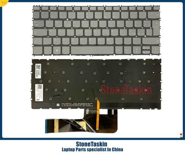 StoneTaskin Genuine Italian Layout IT KB for Lenovo Yoga Slim 7-13ITL05 Laptop Keyboard with LED Backlit