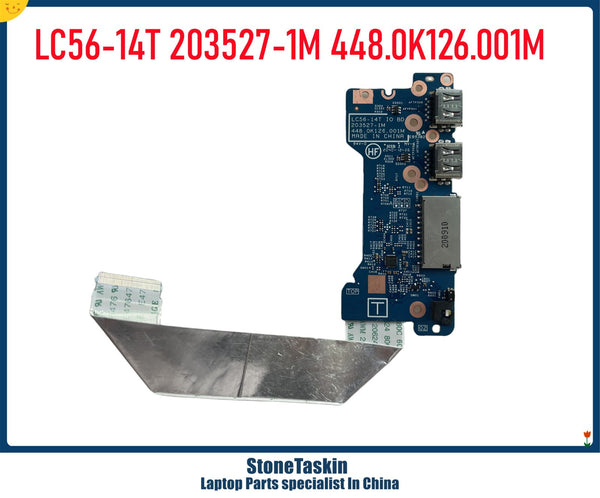 StoneTaskin 448.0K126.001M LC56-14T 203527-1M For Lenovo Ideapad 5 15ITL05 Laptop USB Board with Cable Original New Pull Test