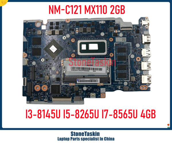 StoneTaskin 5B20S41735 For Lenovo Ideapad S145-15IWL V15-IWL Laptop Motherboard I3-8145U I5-8265U I7-8565U 4GB MX110 2GB NM-C121