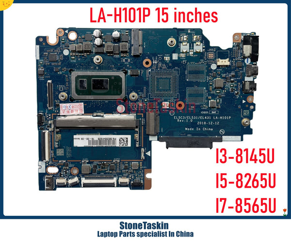 StoneTaskin 5B20S41926 For Lenovo Ideapad C340-15IWL Flex-15IWL Laptop Motherboard I3-8145U I5-8265U I7-8565U DDR4 LA-H101P MB