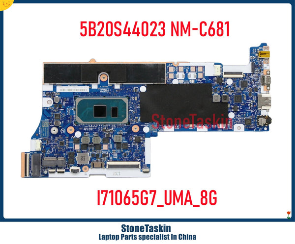 StoneTaskin 5B20S44023 5B20S44025 For Lenovo IdeaPad 5 15IIL05 Laptop Motherboard Intel Core I7-1065G7 8GB 16GB DDR4 Mainboard