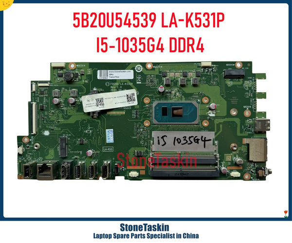 StoneTaskin 5B20U54539 For Lenovo IdeaCentre AIO 3-22IIL5 3-24IIL5 Motherboard F0C90 LA-K531P I5-1035G1 DDR4 Mainboard Tested