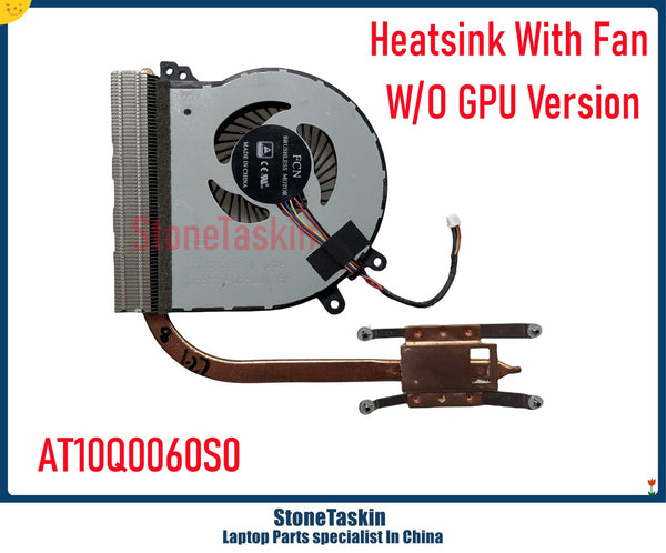 StoneTaskin AT10Q0060S0 For Lenovo Ideapad 510-15IKB 310-15IKB Laptop Heatsink without GPU version and Fan Radiators CPU Cooler