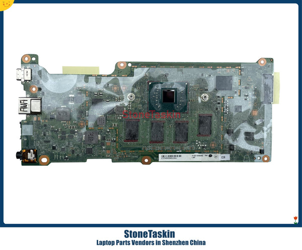 StoneTaskin DA00G1MB6C1 For HP Chromebook 11 G6 EE Laptop Motherboard L15850-001 N3350 CPU 4GB RAM Mainboard 100% Tested