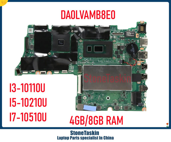 StoneTaskin DA0LVAMB8F0 For Lenovo ThinkBook 14 15-IML Motherboard I3-10110U I5-10210 I7-10510U 5B20S43768 4GB/8GB 2GB GPU MB