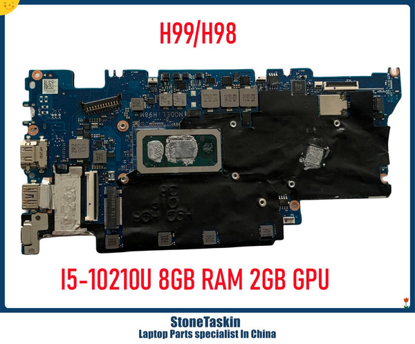 StoneTaskin DAH98MMB8D0 For Huawei Matebook D14 Laptop Motherboard I5-10210U 8GB RAM MX250 2GB GPU 100% Tested