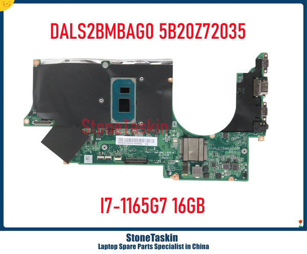 StoneTaskin DALS2BMBAG0 5B20Z72035 For Lenovo Yoga Slim 7-14ITL05 Laptop Motherboard 5B20Z72036 SRK01 I7-1165G7 16G I5-1135G7 8G