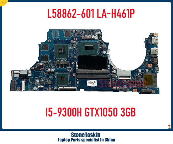 StoneTaskin FPC52 LA-H461P For HP Pavilion 15-DK Gaming Mainboard L58862-601 L58868-601 I5-9300H I7-9750H GTX1050 3/4G DDR4