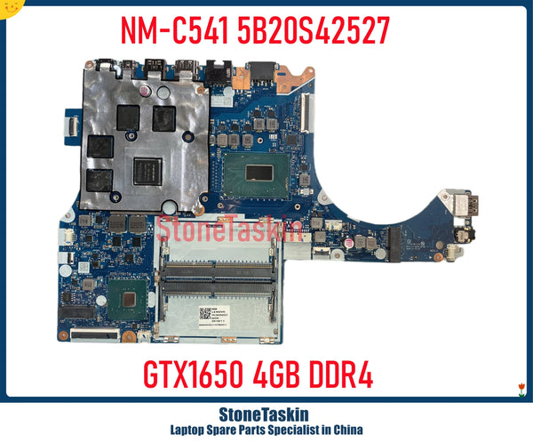 StoneTaskin FY715 NM-C541 5B20S42527 For Lenovo Legion Y540-17IRH Laptop Motherboard I7-9750H DDR4 GTX1650 4GB MB 17 Mainboard