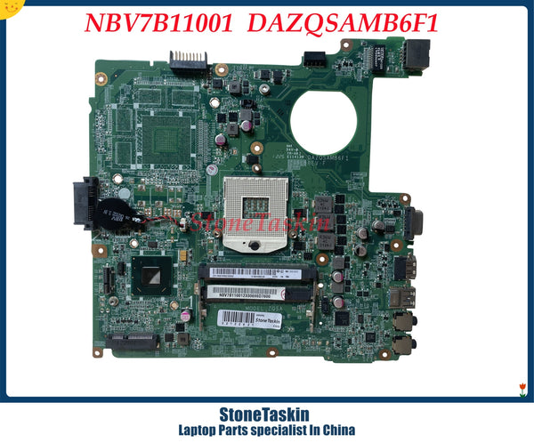 StoneTaskin For Acer aspire E1-471 E1-431 Laptop motherboard NBV7B11001 ZQSA DAZQSAMB6F1 DDR3 Mainboard 100% Tested