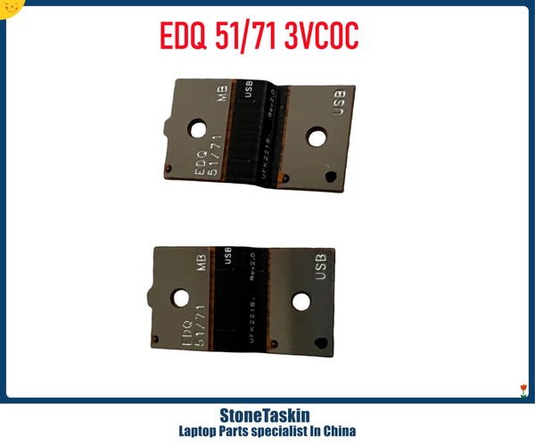 StoneTaskin ORIGINAL StoneTaskin Genuine CN-03VC0C EDQ 51/71 For Dell Alienware M15 M17 R2 USB Connection Mainboard VGA Flex Cable MB FAST SHIP