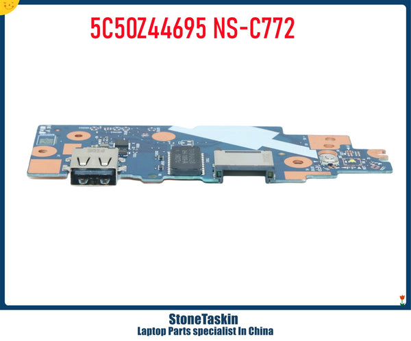 StoneTaskin Genuine Compatible For Lenovo ThinkPad E15 Gen 2 USB LAN Ethernet Port IO Board 5C50Z44695 GE520 NS-C772 Tested