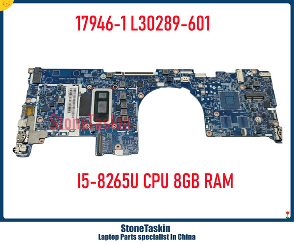 StoneTaskin Genuine L30289-601 For HP ENVY 13-AH0000 13-AH Laptop Motherboard With I5-8265U CPU 8GB RAM 17946-1 Mainboard Tested