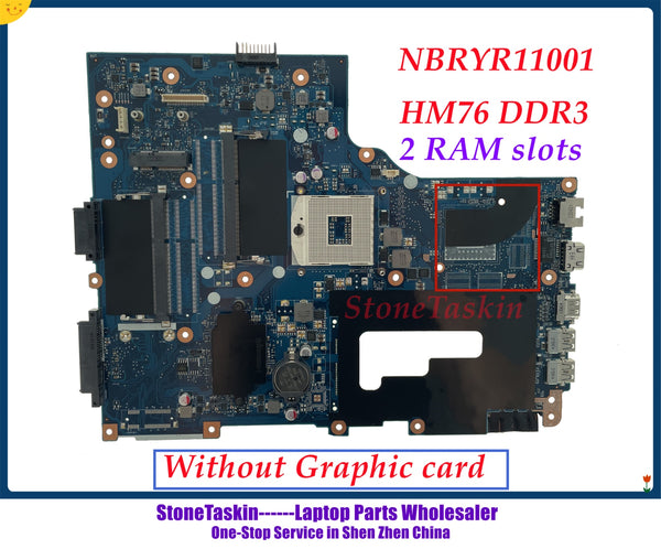 StoneTaskin High Quality NBRYR11001 For ACER Aspire V3-771 V3-771G Laptop motherboard NB.RYR11.001 VA70/VG70 E1-771 69N0VM11A01