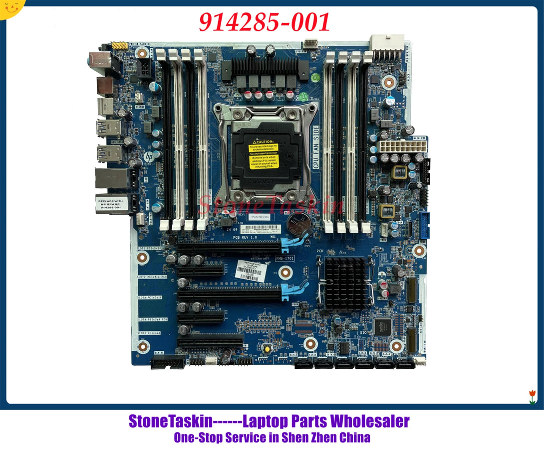 StoneTaskin High quality 914285-001 for HP Z4 G4 workstation motherboard  mainboard C612 X99 DDR4 LGA2066 System board Tested High Quality Fully  Tested