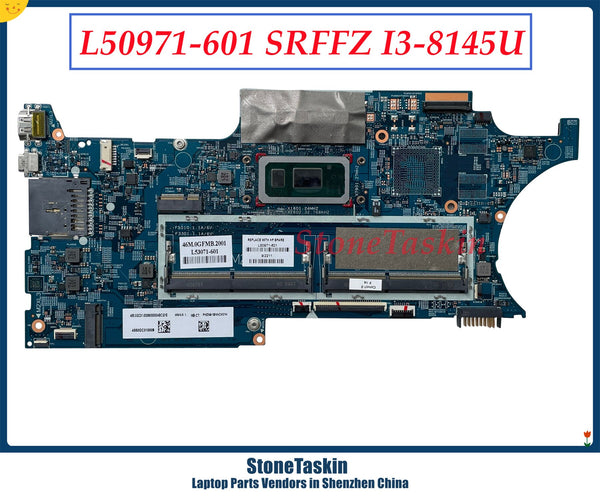 StoneTaskin High quality L50971-601 For HP X360 Convert 15-DP Laptop Motherboard 18741-1 448.0GC02.0011 SRFFZ I3-8145U DDR4 MB