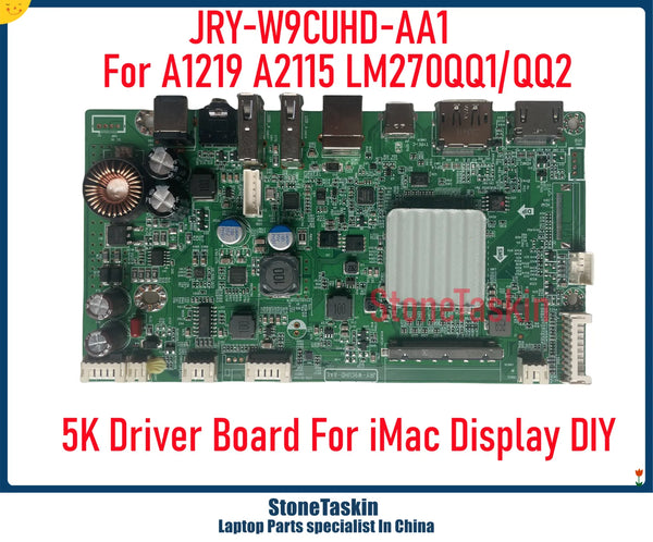 StoneTaskin JRY-W9CUHD-AA1 5K Driver Board For iMac 27 inches A1219 A2115 LM270QQ1/QQ2 DIY External Monitor Display Screen DP1.4