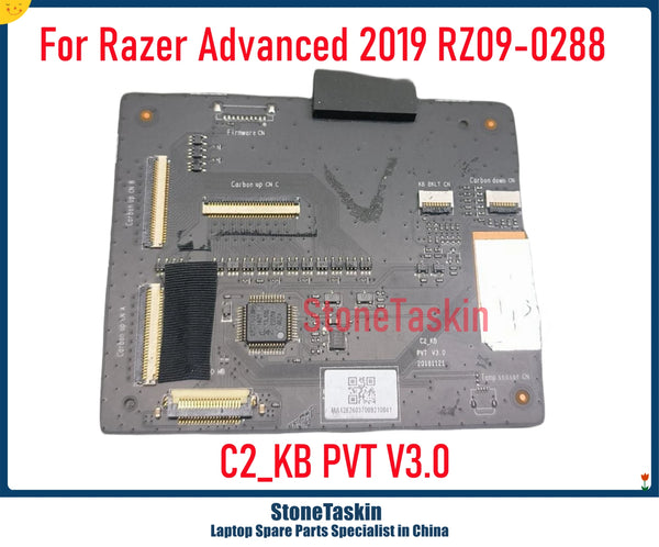 StoneTaskin Keyboard Controller Board For Razer Advanced 2019 RZ09-0288 C2_KB PVT V3.0 With/Without ribbon Cable KB Logic Board