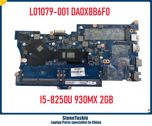 StoneTaskin L01079-001 L01081-001 DA0X8B6F0 For HP Probook 440 G5 Laptop Motherboard I5-8250U I7-8550U 930MX 2GB DDR4 Mainboard