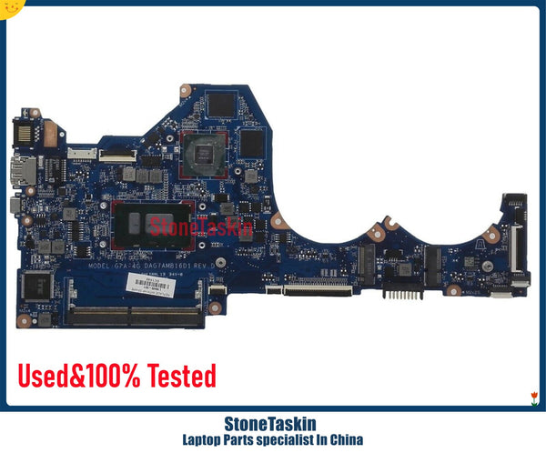 StoneTaskin L18499-601 L18499-001 For HP Pavilion 14-CE Laptop Motherboard DAG7AMB16D1 REV: D INTEL I7-8550U DDR4 100% Tested