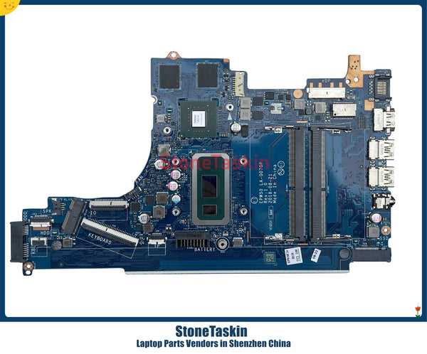 StoneTaskin L35243-601 For HP Pavilion 15-DA L35243-001 Laptop Motherboard  EPW50 LA-G07GP With I7-8565U DDR4 MX130 4GB GPU Test