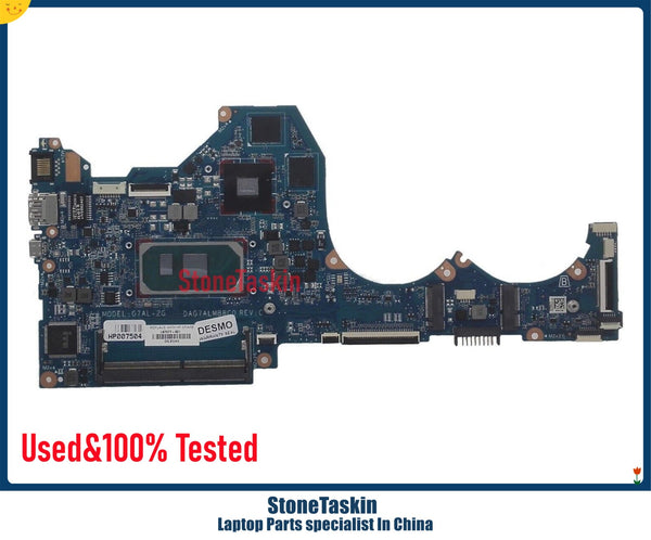 StoneTaskin L67077-601 L67077-001 DAG7ALMB8C0 For HP Pavilion 14-CE Motherboard Main Board Intel I5-1035G1 MX130 2GB 100% Tested