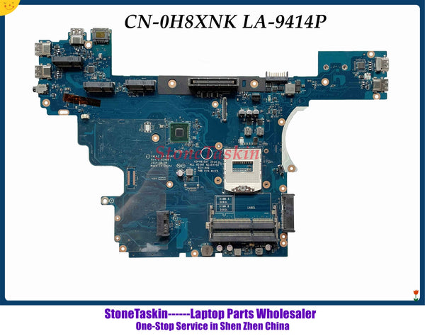 StoneTaskin LA-9414P For DELL Latitude 6540 E6540 Laptop Notebook EDP Motherboard Mainboard CN-0H8XNK H8XNK 100% fully tested