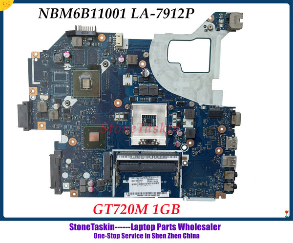 StoneTaskin  NBM6B11001 for Acer aspire V3-571G E1-571G V3-531G laptop motherboard Q5WV1 LA-7912P with GT710M 2GB GPU HM76 DDR3