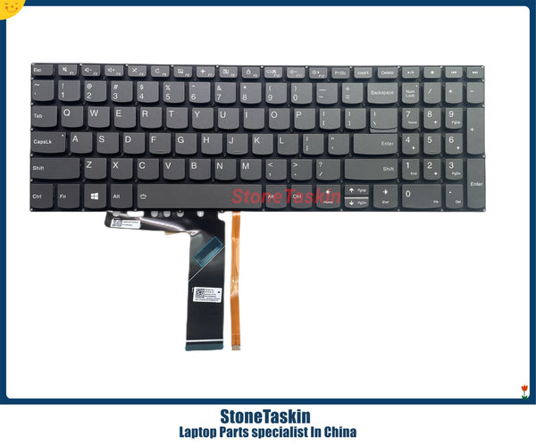 StoneTaskin New English with Backlit Keyboard For NEW For Lenovo Ideapad 3-15ADA05 3-15ARE05 3-15IGL05 3-15IIL US Layout Tested