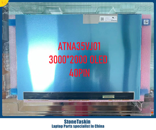 StoneTaskin StoneTaskin New Original ATNA33AA03 2880*1800 40PIN ATNA35VJ01 3000*2000 OLED 13.3 Inches OLED eDP 100% Tested Fully Tested Fast Shipping