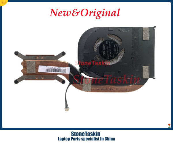 StoneTaskin New Original For Lenovo ThinkPad X1 Carbon 5th 6th X1C CPU Cooling Fan Heatsink Radiator 01YU011 01YR159 100% Tested