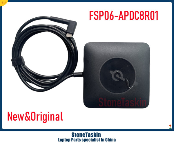 StoneTaskin New Original OEM FSP Peloton Tablet PLTN-TTR01 FSP065-APDC8R01 USB Type-C AC Adapter 5V 9V 15V 20V 3.0A 65W Max Test