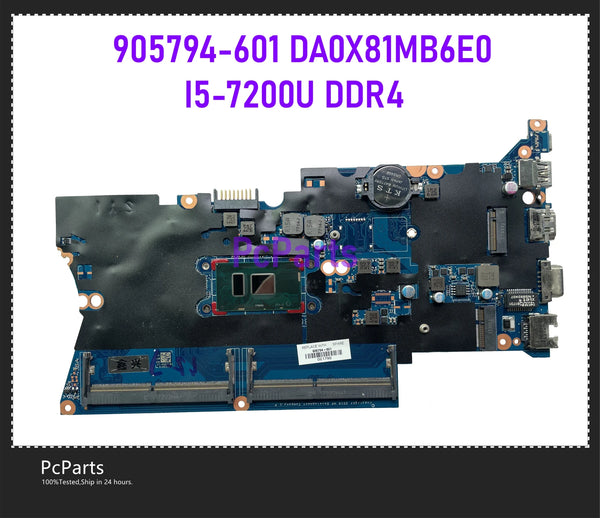 StoneTaskin Original 905794-601 DA0X81MB6E0 For HP Probook 430 G4 440 G4 Laptop Motherboard MB SR342 I5-7200U DDR4 100% Tested