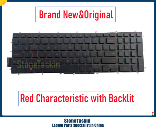 StoneTaskin Original Backlit Keyboard For Dell Inspiron 15 Gaming 7566 7567 5570 5770 5775 5575 7570 7577 English US Laptop KB