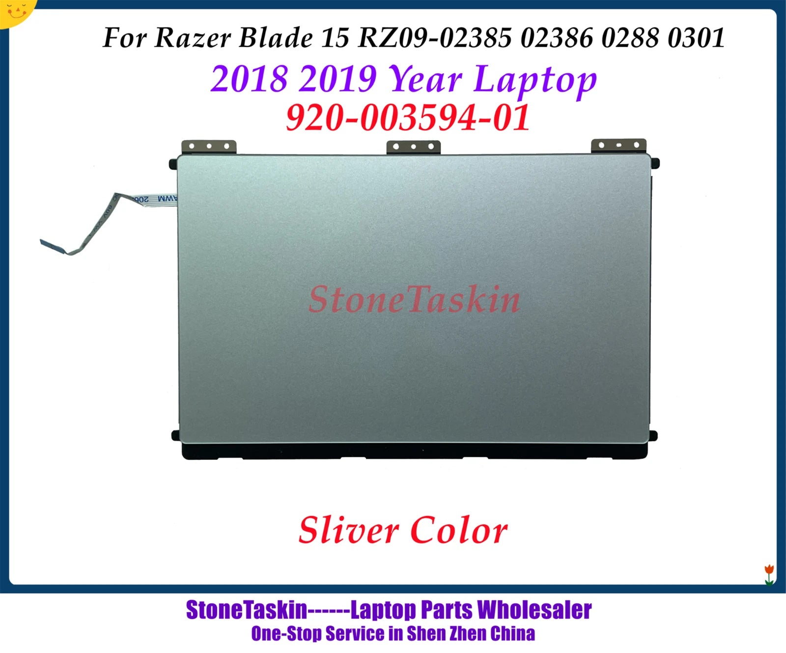 StoneTaskin Original TMP3443 920-003594-01 For Razer Blade 15 RZ09-023