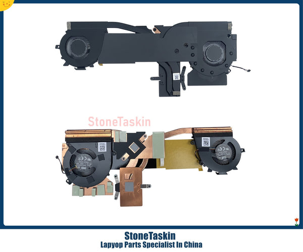 StoneTaskin Radiator AT1EH005VL0 DC28000EJV1AVC1 5H40S19967 For Lenovo S740-14IIL Heatsink and Fan With GPU version New Original