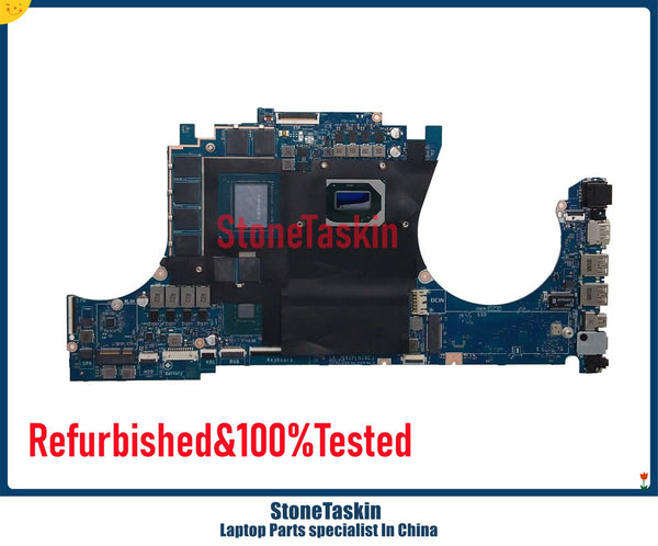 StoneTaskin Used M01318-601 HP Omen 15-DH Laptop Motherboard GPC54 LA-J662P REV: 1.0 I7-10750H N18E-G1-B-KD-A1 RTX 2060 6GB DDR4