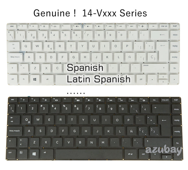 Teclado español para HP 14-u000 14- u001la u003la u121la u185la u187la u290la v203la v208la 773713-161 767263-071