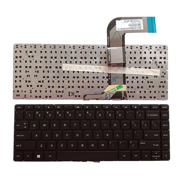 Teclado para HP Pavilion 14-v 14-v140la 14-v150la 14-v203la 14-v204la 14-v208la negro sin marco