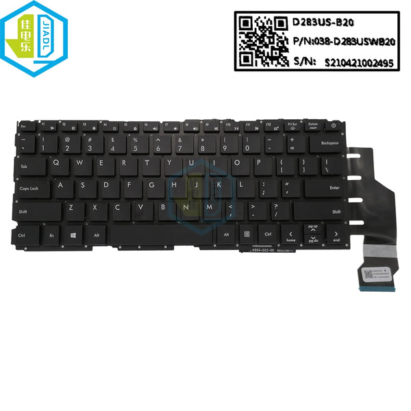 US English Backlight Keyboard For AVITA Liber NS14A9 D283US-B20 038-D283USWB20 S210421002495 Laptop PC Parts Backlit Keyboards Fast Free Shipping