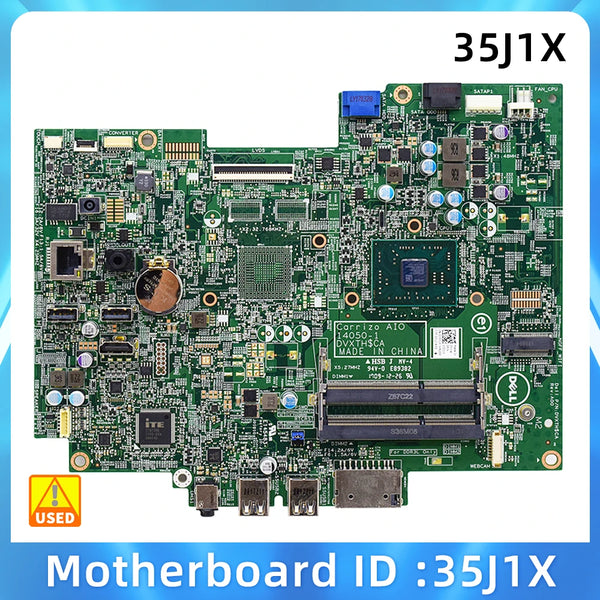 StoneTaskin Used FOR DELL Inspiron 24 3455 AIO All-In-One Motherboard 35J1X 035J1X CN-035J1X 14050-1 DVXTH DDR3L Mainboard 100% Tested