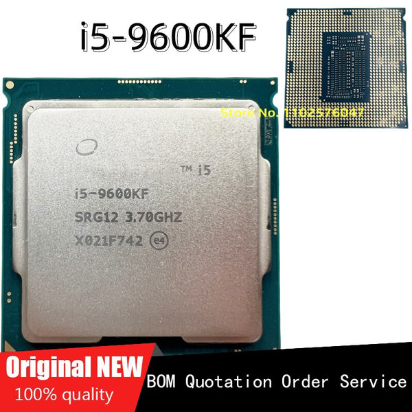 Brand New Used for I5 9600KF i5-9600KF 3.7GHz Six-core Six-Threaded CPU Processor 9M 95W LGA 1151 Original Genuine Warranty