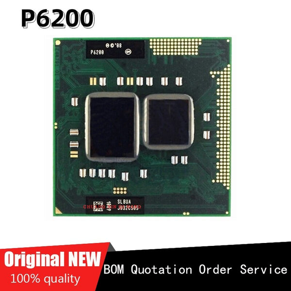 StoneTaskin Used for P6200 2.13 GHz Support HM55 Laptop p6200 Cpu Processor socket PGA 3M Cache 100% Tested Fast Shipping