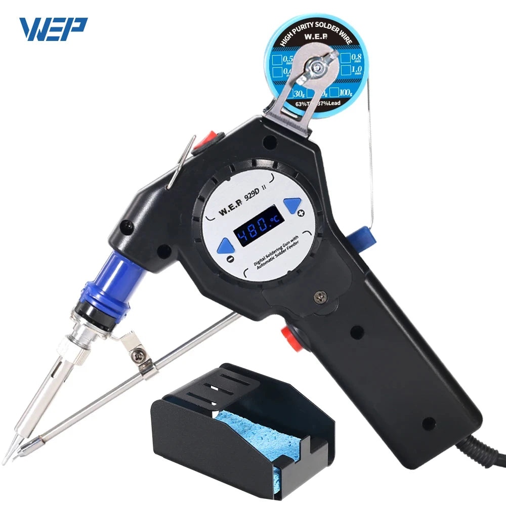High Quality Brand New WEP 929D-II Automatically Send Tin Gun Station ...