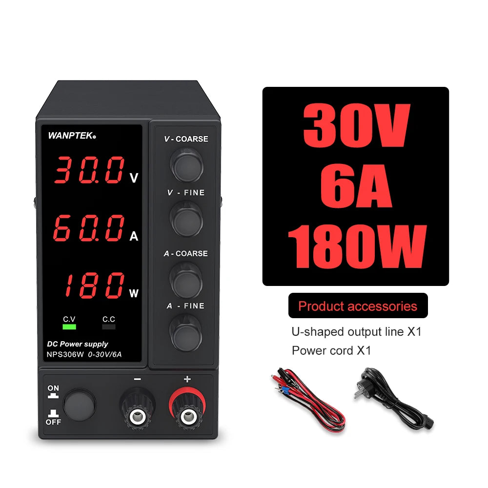 DC Power Supply Variable 0-30V 0-10A, Adjustable DC Power Supply Variable 0-30V 0-10A, Adjustable