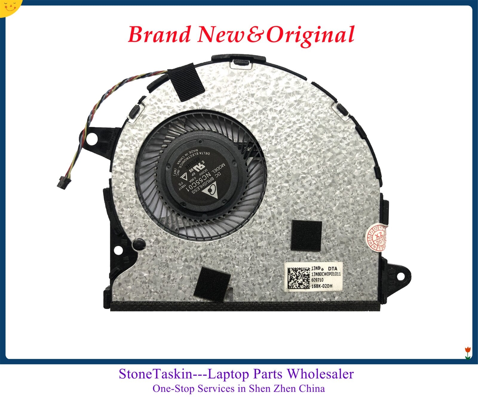DBTLAP Koelventilator NC55C01-14M14 – 05V 0.50A – Vervangende Fan Voor Asus UX305 CPU – Getest En 9 Maanden Garantie