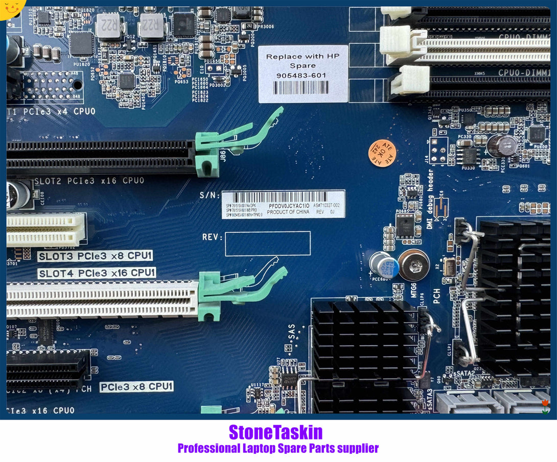 StoneTaskin New Genuine HP Pro Z840 Workstation Motherboard 761510-001