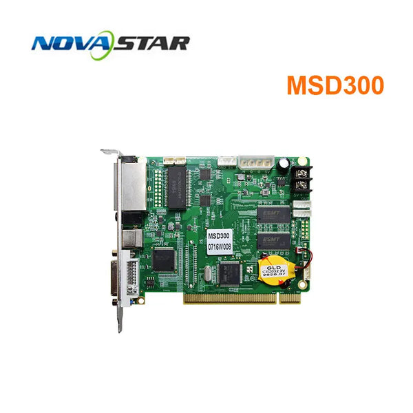 StoneTaskin best system novastar msd300 led sending card Full Color Led Video Wall Synchronous Nova Sending Card use for stage rental screen Fully Tested Free Shipping