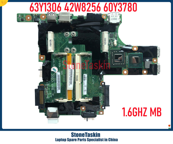 StoneTaskin For Lenovo Thinkpad X301 Laptop Motherboard Mainboard  63Y1306 42W8256 60Y3780 1.6GHZ DDR3L 100% Tested