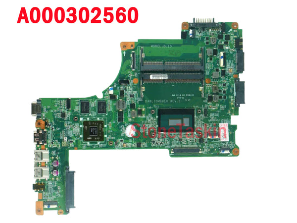A000300240 A000302560 For Toshiba Satellite L50 L50-B L55 L55-B Laptop Motherboard DABLIDMB8E0 REV:E W/ I5-4200U CPU DDR3